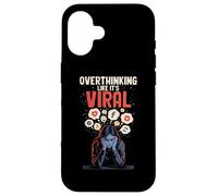 Pensieri ossessivi come quelli virali sui social media Mondo Custodia per iPhone 16