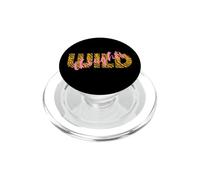 Pensieri selvaggi rosa con stampa tigre PopSockets PopGrip per MagSafe