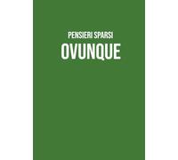 Pensieri sparsi ovunque: Taccuino A5 a righe | 130 pagine per appunti, note e idee | Quaderno spiritoso e versatile | Regalo perfetto per colleghi, amici e studenti