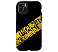 Pensiero Criminale Crimine Thought Criminal Custodia per iPhone 11 Pro