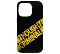 Pensiero Criminale Crimine Thought Criminal Custodia per iPhone 13 Pro