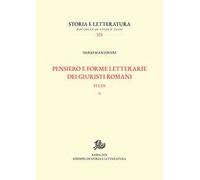 Pensiero e forme letterarie dei giuristi romani. Studi. Vol. 2