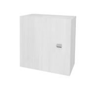 Pensile bagno 45 cm rovere bianco anta reversibile