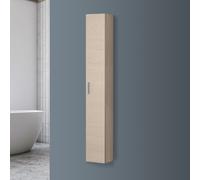 Pensile bagno sospeso 150 cm larice con anta reversibile Desya
