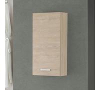 Pensile bagno sospeso 35 cm rovere dolomite con ripiano regolabile Desya