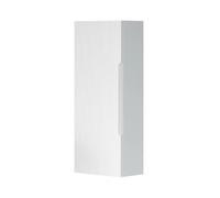 Pensile bagno sospeso H 75 cm bianco opaco cannettato reversibile Rigo