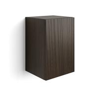 Pensile cubo con anta, Iacopo, Noce Scuro