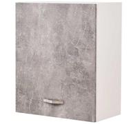 Pensile da Cucina a Parete, Armadio Sospeso in Legno con Anta Singola 1 Ripiano e 2 Scomparti, Armadietto da Muro Spazioso e Resistente, Dimensioni 60 x 32 x 72H cm Dona alla tua casa un aspetto moder