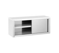 Pensile in acciaio inox - 1.200 x 400 x 500 mm - Portata 65 kg per ripiano - Royal Catering RCAT-120/40/50-C