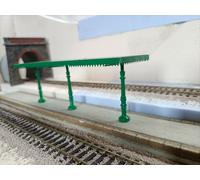 Pensilina ,Banchina Di Stazione FS H0