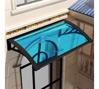 Pensilina Curva for Ingresso, Tenda da Sole Impermeabile e Anti-Sole for Veranda, Giardino, Terrazza, Balcone