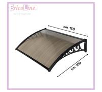 PENSILINA IN POLICARBONATO ALVEOLARE NERO FUME' BRACCI IN ABS NAXOS