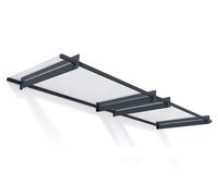 Pensilina moderna Nancy 3 m Palram - Canopia antracite