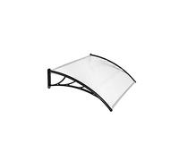 Pensilina in policarbonato alveolare trasparente - cm.125x80x23h. 1 pezzi Vette