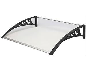 PENSILINA POLICARBONATO mod. Compatto trasparente cm.100x120