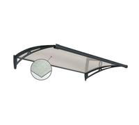 PENSILINA PREMIUM IN ALLUMINIO TRASPARENTE MODULABILE 150X100CM