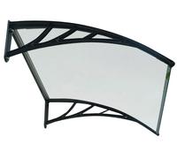 Pensilina Tettoia 120x100 cm in Metacrilato Trasparente Bauer