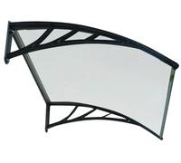 Pensilina Tettoia 150x100 cm in Metacrilato Trasparente Bauer