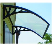 PENSILINA TETTOIA DA ESTERNO 3 MM 80X120CM ADDOSSO MURO LAMINA TRASPARENTE