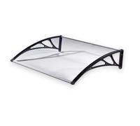 Pensilina tettoia da esterno in ABS per porte e finestre Gripau trasparente