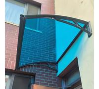 Pensilina Tettoia Da Esterno, Tetto Ad Arco Trasparente, Tendalino Per Finestra Invisibile, Per Esterni, Protegge Da Pioggia, Neve E Raggi UV(80 * 160cm/32 * 63in)