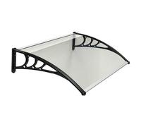 PENSILINA TETTOIA MODULABILE IN POLICARBONATO O PLEX TRASPARENTE/FUME