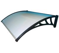 Pensilina Tettoia modulabile lamina in policarbonato da esterno trasparente