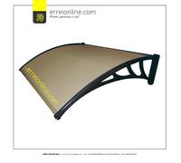 Pensilina Tettoia Modulare Alveolare Trasparente Fumé Policarbonato Varie misure