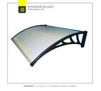 Pensilina Tettoia Modulare Alveolare Trasparente Fumé Policarbonato Varie misure