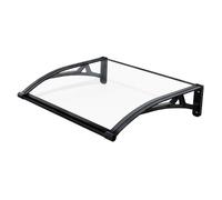 Pensilina Tettoia Per Porta Balcone Esterno,Tenda Da Veranda Pensilina In Policarbonato E Alluminio,Tende Da Sole Per Finestre,Protezione Dal Sole E Dalla Pioggia(W60*80cm/23.6 * 31.5in)