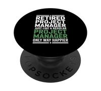 Pensionamento del project manager pensionato PopSockets PopGrip Adesivo