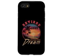 Pensionato 2025 Living At The-Lake Sunset Dream Piano pensionistico Custodia per iPhone SE (2020) / 7/8