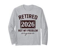 Pensionato 2026 Non è più Il Mio Problema Pensione Donne Uomini Maglia a Manica