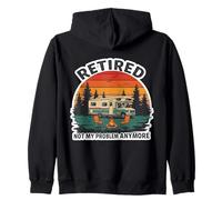 Pensionato Non è il mio problema Più RV Camping Camper Pensionamento Felpa con Cappuccio
