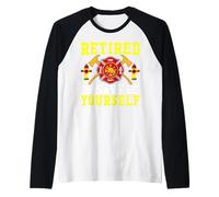 Pensionato Salva Te Stesso Maglia con Maniche Raglan