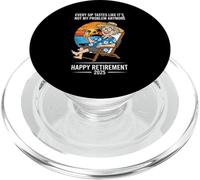 Pensione 2025 Ogni sorso ha il sapore che non è un mio problema PopSockets PopGrip per MagSafe