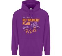 Pensione Plan Motociclista Moto Uomo Felpa