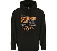 Pensione Plan Motociclista Moto Uomo Felpa