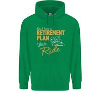 Pensione Plan Motociclista Moto Uomo Felpa