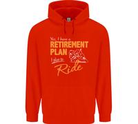 Pensione Plan Motociclista Moto Uomo Felpa