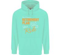 Pensione Plan Motociclista Moto Uomo Felpa