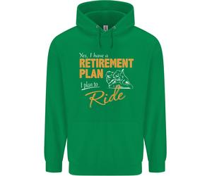 Pensione Plan Motociclista Moto Uomo Felpa