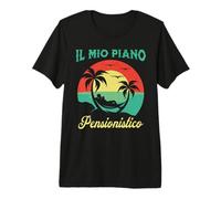Pensione Regalo Il Mio Piano Pensionistico Pensionato Maglietta Premium
