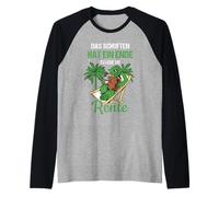 Pensionierung Das Schuften Hat Ein Ende Es Lebe Die Rente Maglia con Maniche Raglan