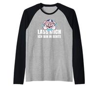 Pensionierung Lass Mich ICH Bin in Affitto Maglia con Maniche Raglan