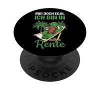 Pensionierung Mir Doch Egal Ich Bin In Affitto PopSockets PopGrip Adesivo