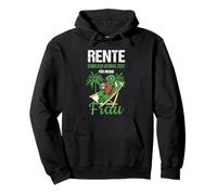 Pensionierung Rente Endlich Genug Zeit für Meine Frau Rente Felpa con Cappuccio