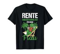 Pensionierung Rente Endlich Genug Zeit für Meine Frau Rente Maglietta