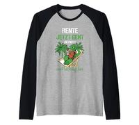 Pensionierung Rente Jet Die Party Erst Richtig Los Rente Maglia con Maniche Raglan