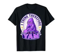 Penso Quindi Che io Sia impazzito Ube Pun Purple Yam Dad Joke Maglietta
